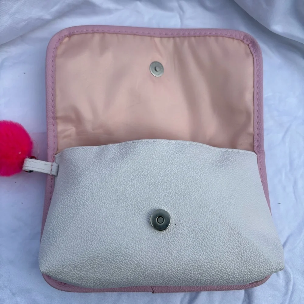 Charming White and Pink Unicorn Bag